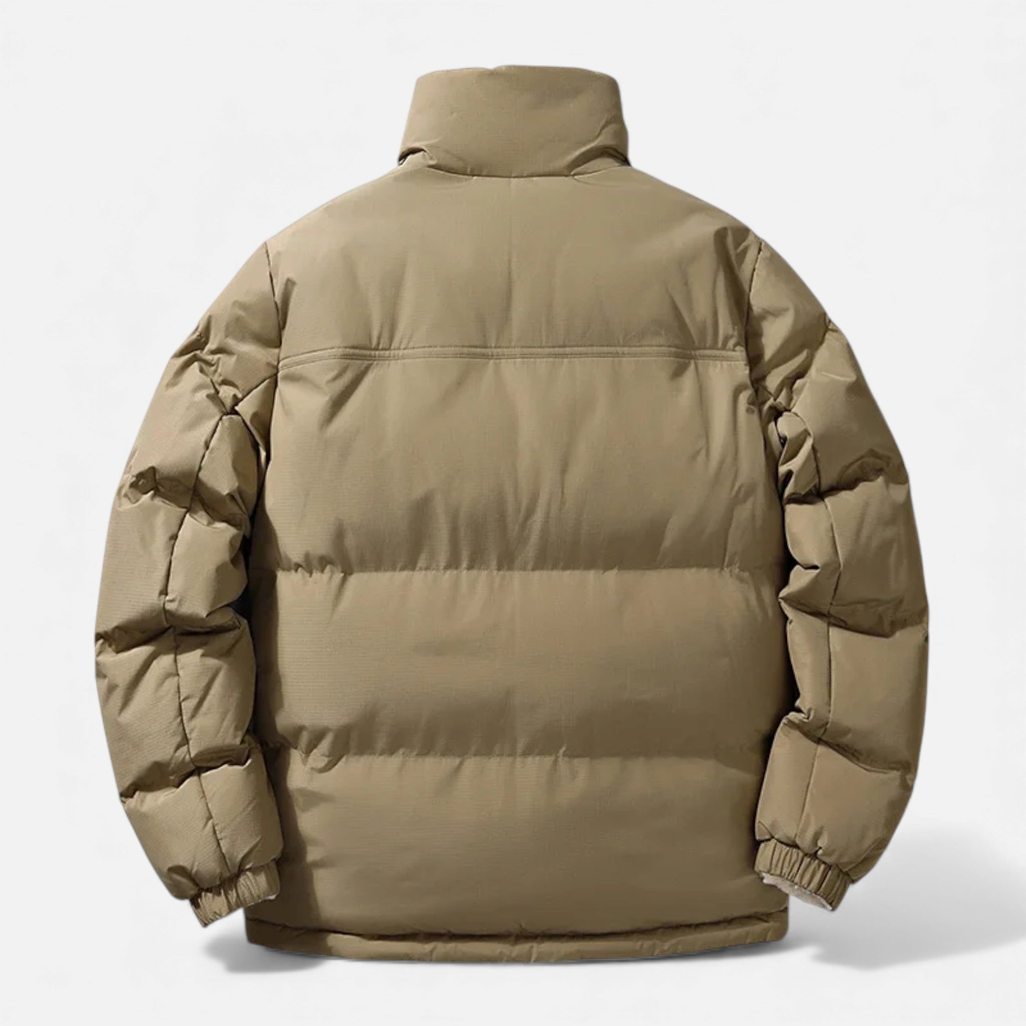 Men’s Plush-Lined Thick Winter Puffer Jacket