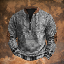 Men's Knitted Sweater – Warm Winter Jumper