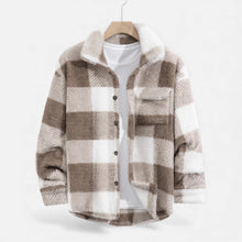 Men’s Velvet Plush Rabbit Fur Jacket