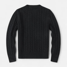 Men’s Cotton Blend Sweater – Timeless Round Neck Style
