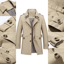 Men's Lightweight Trench Coat – Windproof