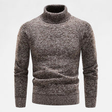 Men’s Knitted Turtleneck Sweater – Thick Winter Warmth