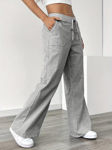 Women's Relaxed Wide-Leg Lounge Trousers