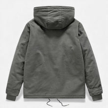Men’s Lamb Fleece Hooded Winter Coat