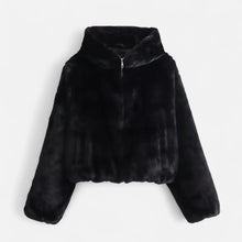 Women’s Hooded Faux Fur Coat – Winter Luxe Comfort