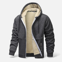 Men’s Fleece-Lined Winter Hoodie Jacket