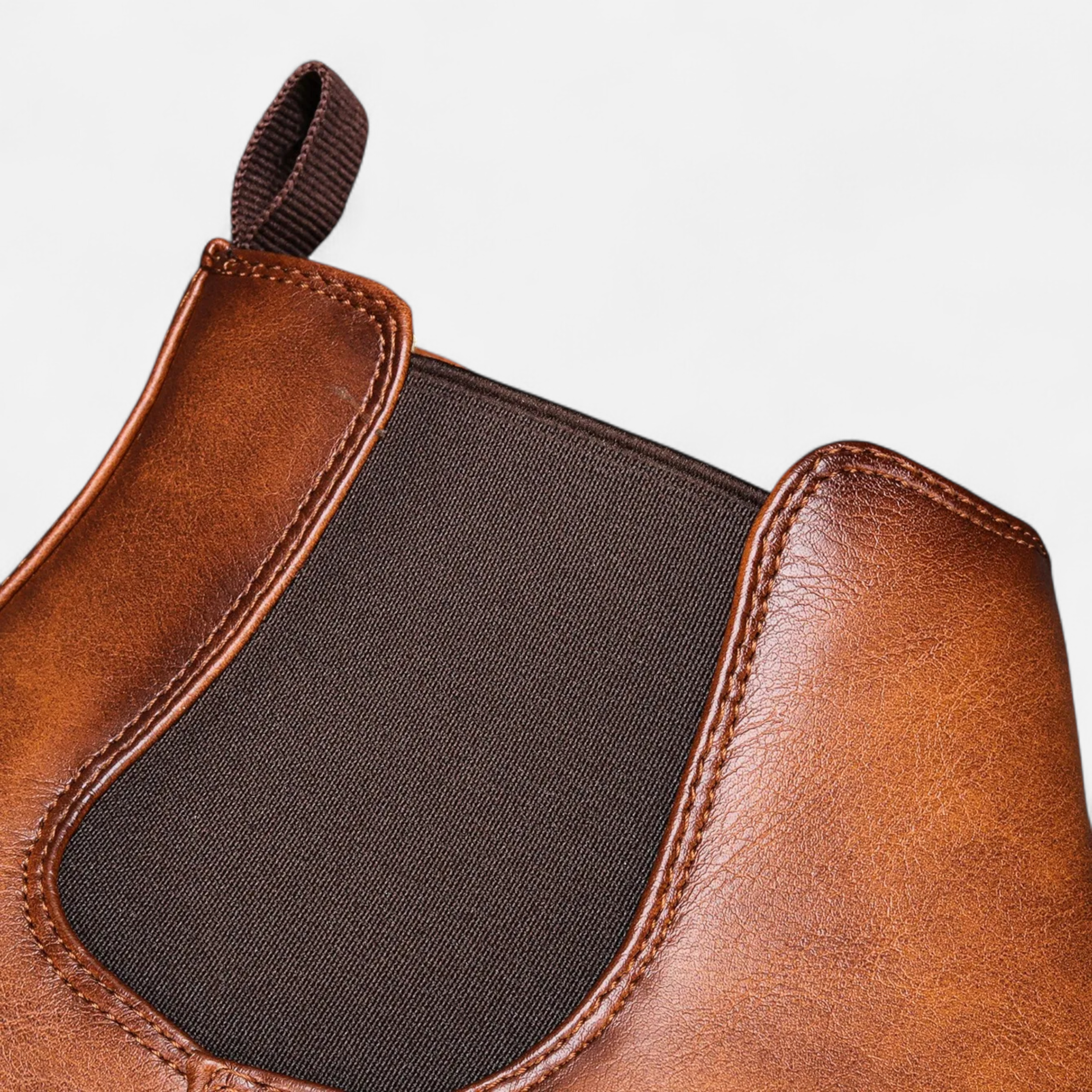 Men’s Retro Leather Chelsea Boots
