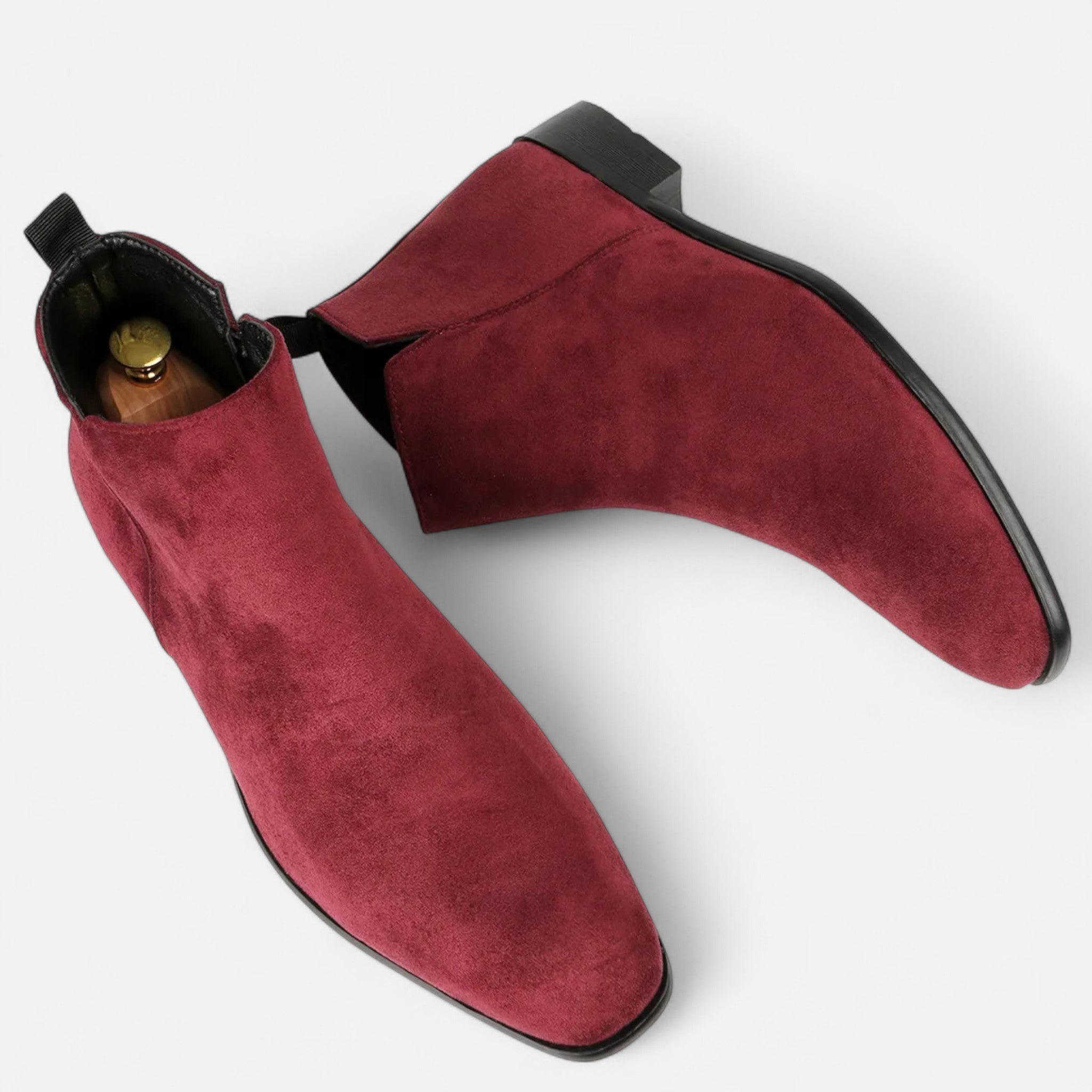 Men’s Square-Toe Chelsea Boots