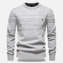 Men’s Slim Fit Structured Knit Sweater