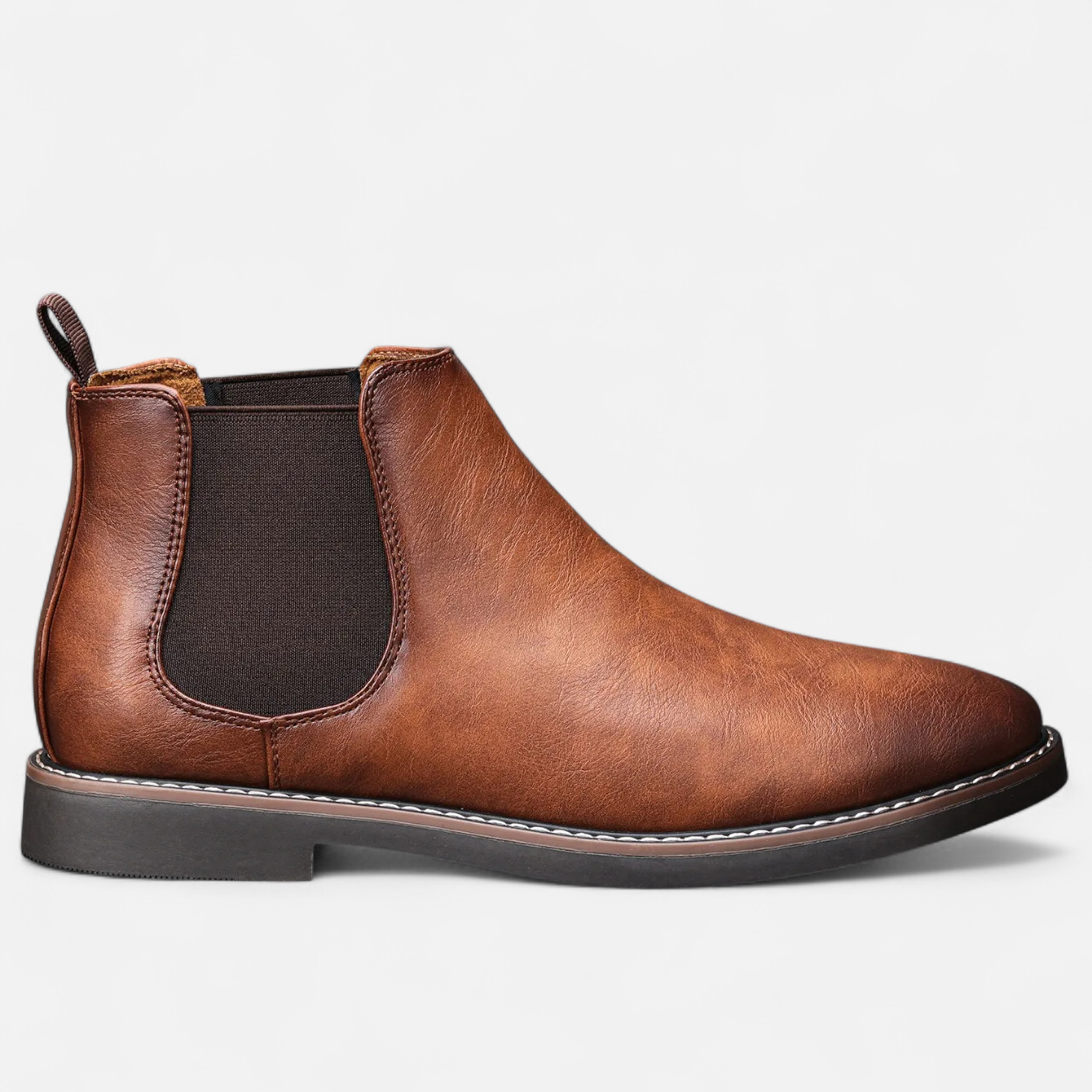 Men’s Retro Leather Chelsea Boots