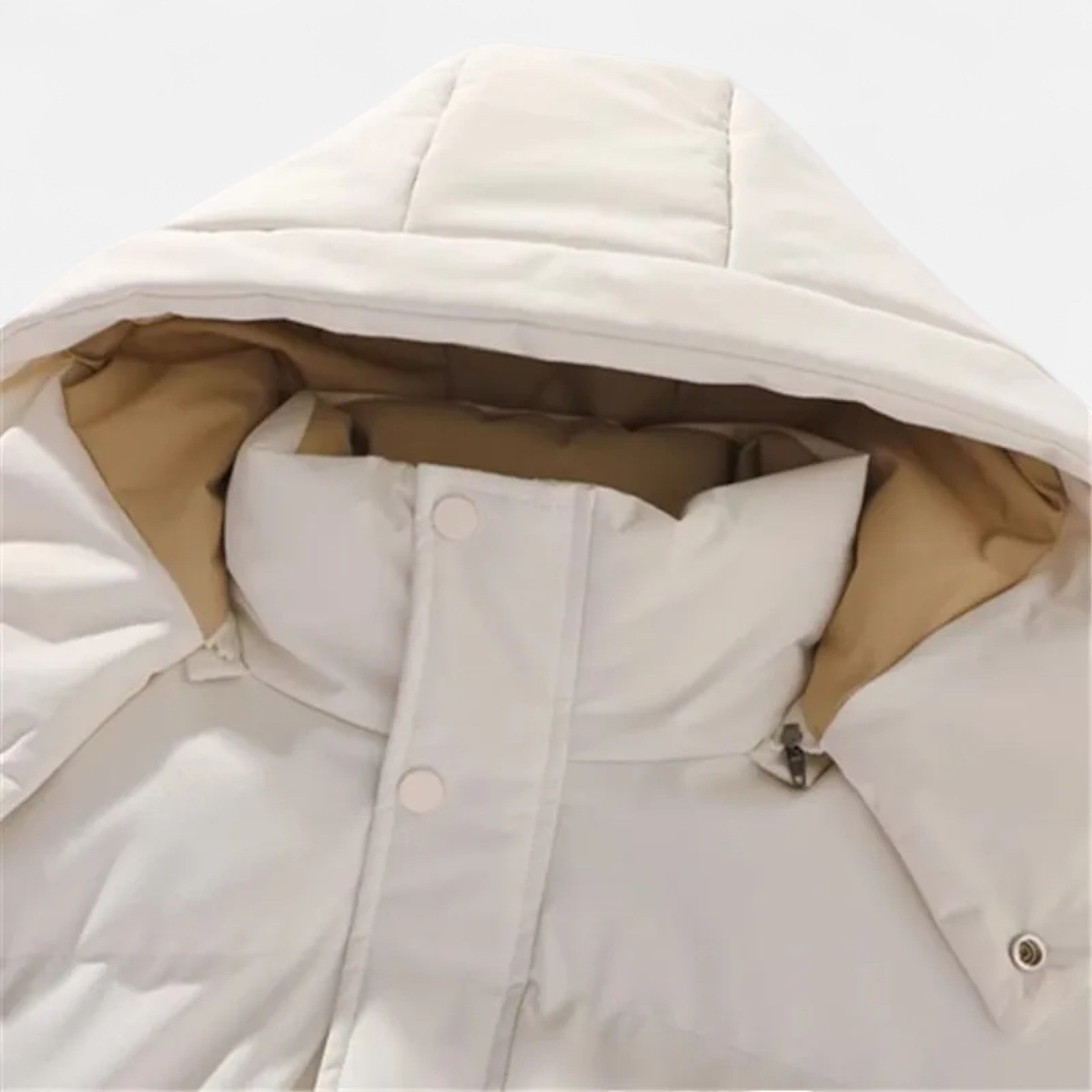 Men’s Detachable-Hood Padded Jacket