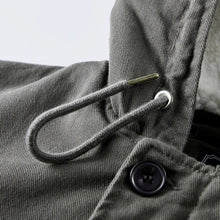Men’s Lamb Fleece Hooded Winter Coat