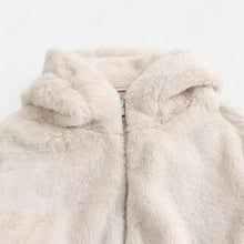 Women’s Hooded Faux Fur Coat – Winter Luxe Comfort