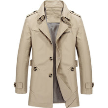 Men's Lightweight Trench Coat – Windproof