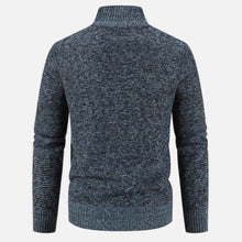 Men’s Fleece Stand-Collar Patchwork Jacket