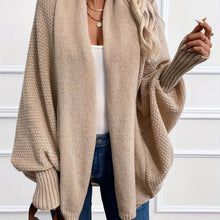 Women's Shawl Collar Cardigan – Draped Longline