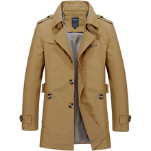 Men's Lightweight Trench Coat – Windproof