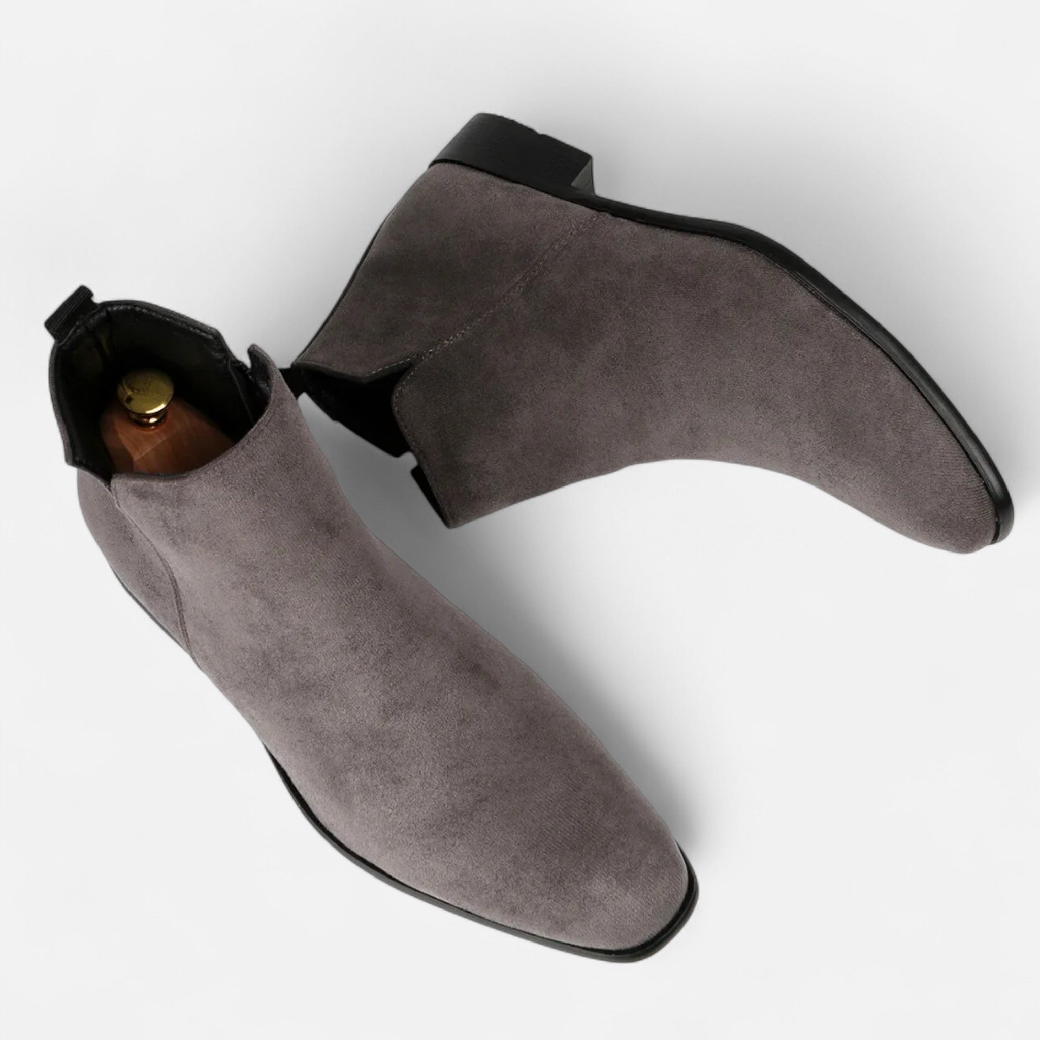 Men’s Square-Toe Chelsea Boots