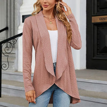 Women's Open Front Cardigan – Draped Longline