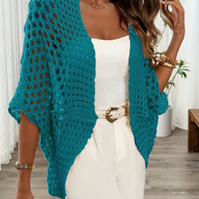 Women's Open-Front Batwing Cardigan