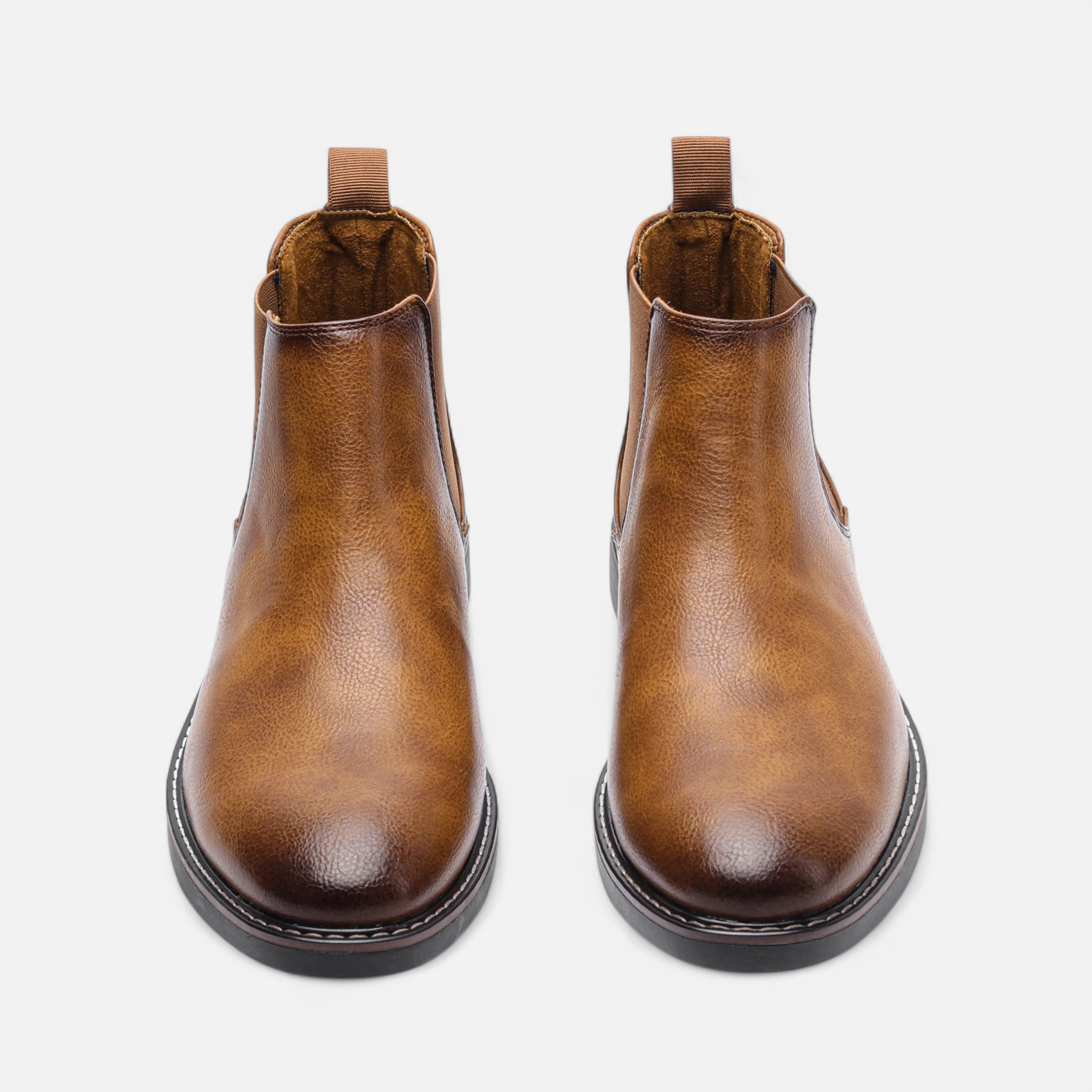 Men’s Retro Leather Chelsea Boots