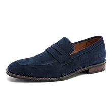 Men's Nubuck Loafers – Suede Slip-On Shoes