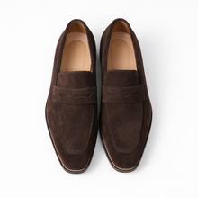 Men's Nubuck Loafers – Suede Slip-On Shoes