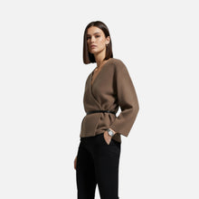 Women's Elegant Wrap Sweater