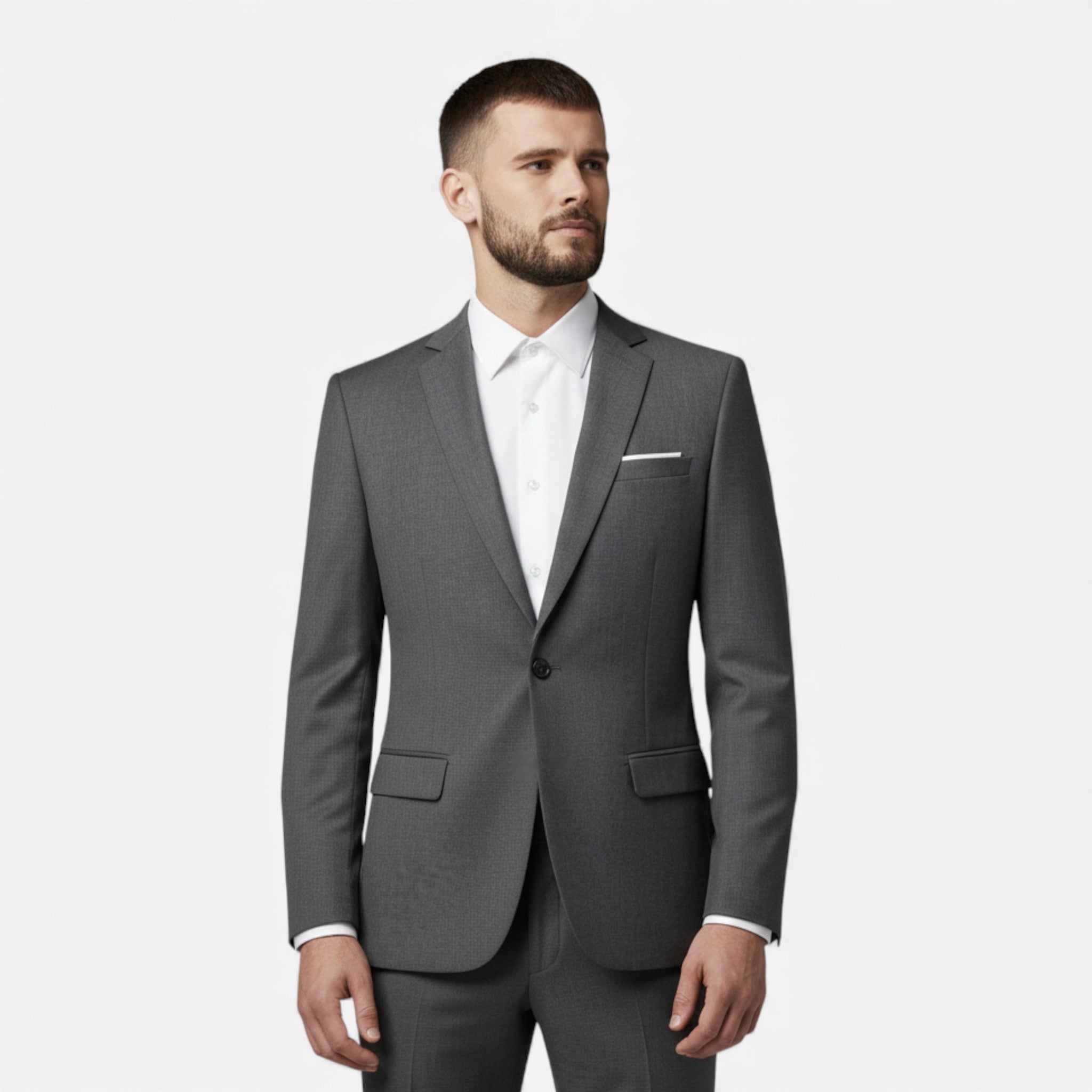 Men’s Single-Breasted Formal Blazer