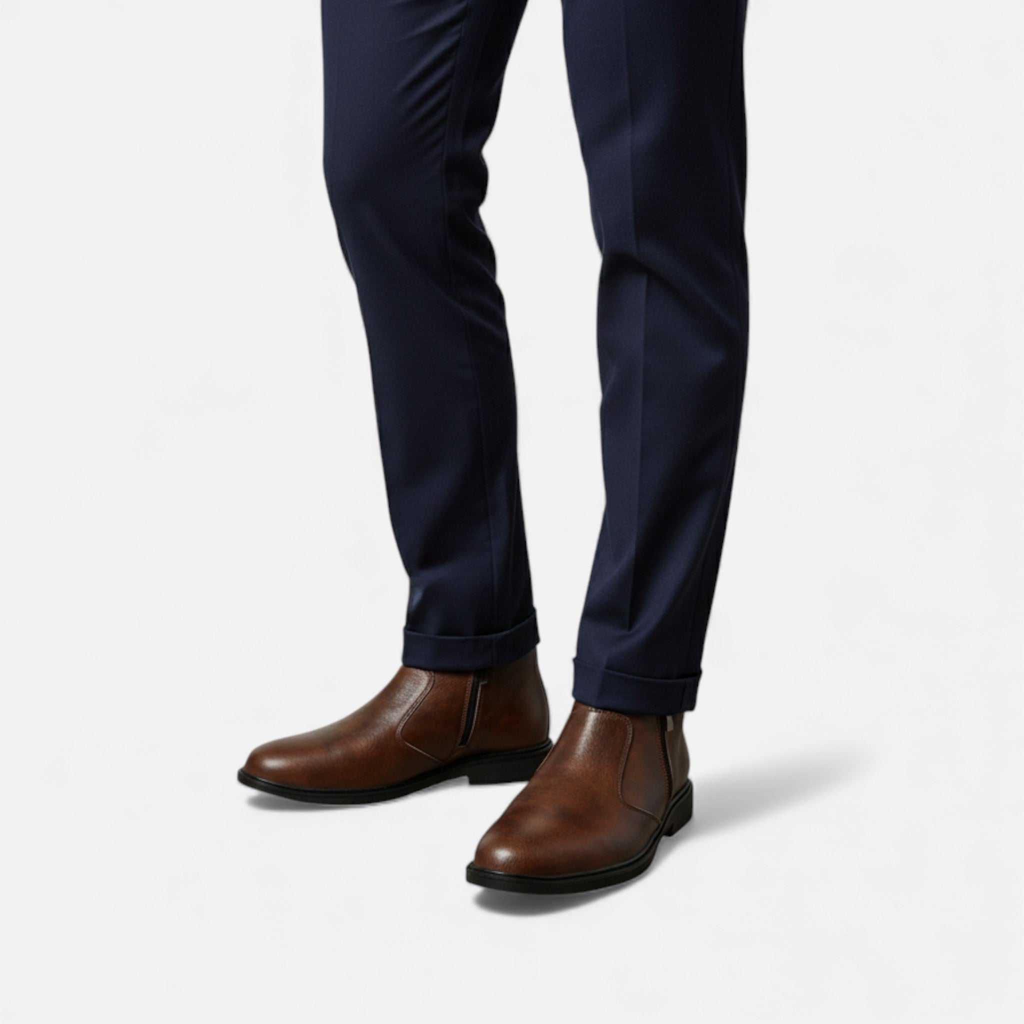 Men’s Minimal Ankle Chelsea Boots