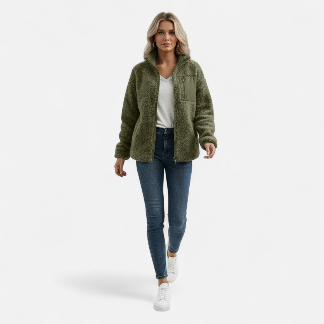 Women’s Heritage Fleece Teddy Coat
