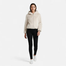 Women’s Hooded Faux Fur Coat – Winter Luxe Comfort