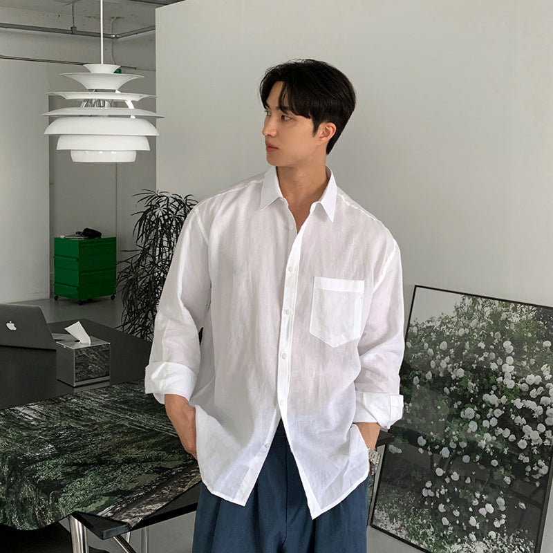 Men’s Long Sleeve Button-Down Shirt