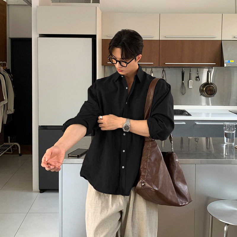 Men’s Long Sleeve Button-Down Shirt