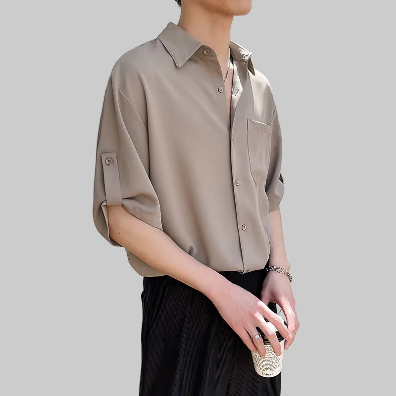 Men’s Short-Sleeved Pocket Shirt