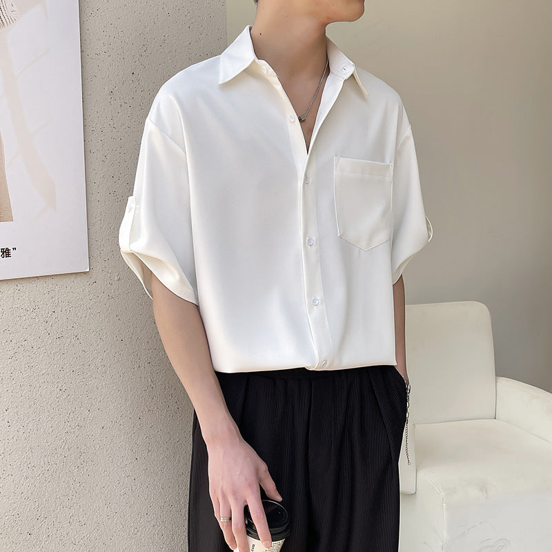 Men’s Short-Sleeved Pocket Shirt