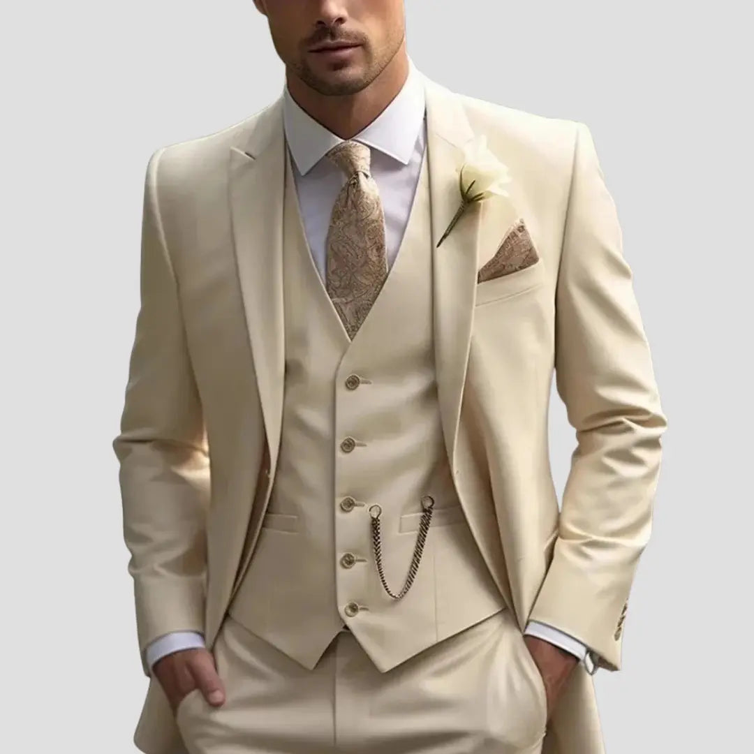 Men's Three Piece Suit – Slim Fit Formal