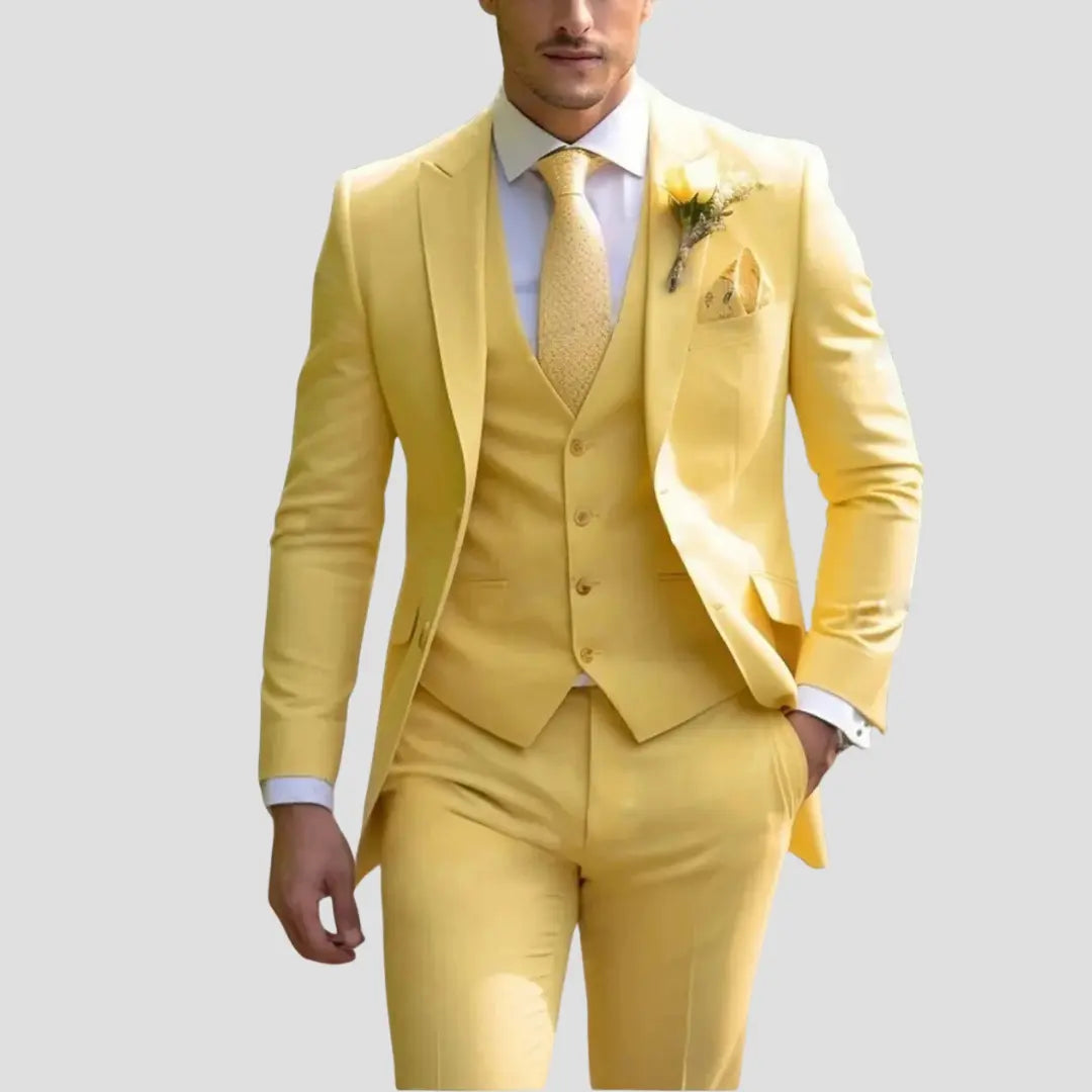 Men's Three Piece Suit – Slim Fit Formal