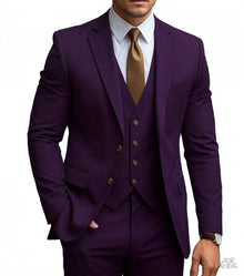 Men's Three Piece Suit – Slim Fit Formal