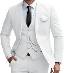Men's Three Piece Suit – Slim Fit Formal