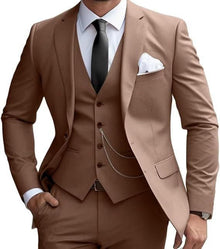 Men's Three Piece Suit – Slim Fit Formal