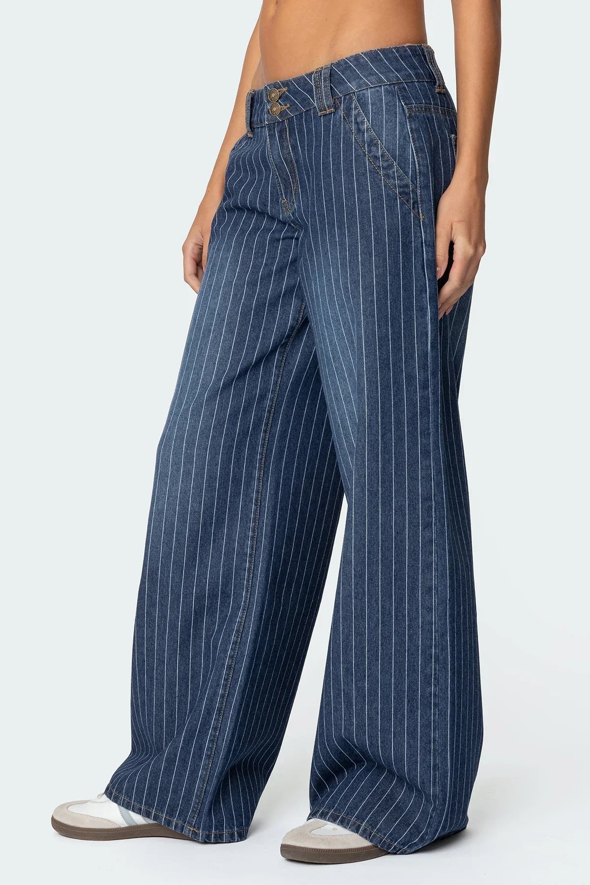 Women’s Pinstripe Jeans