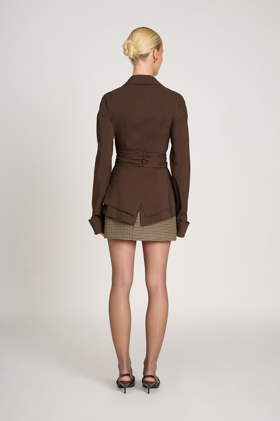 Women’s Wrap Panel Blouse