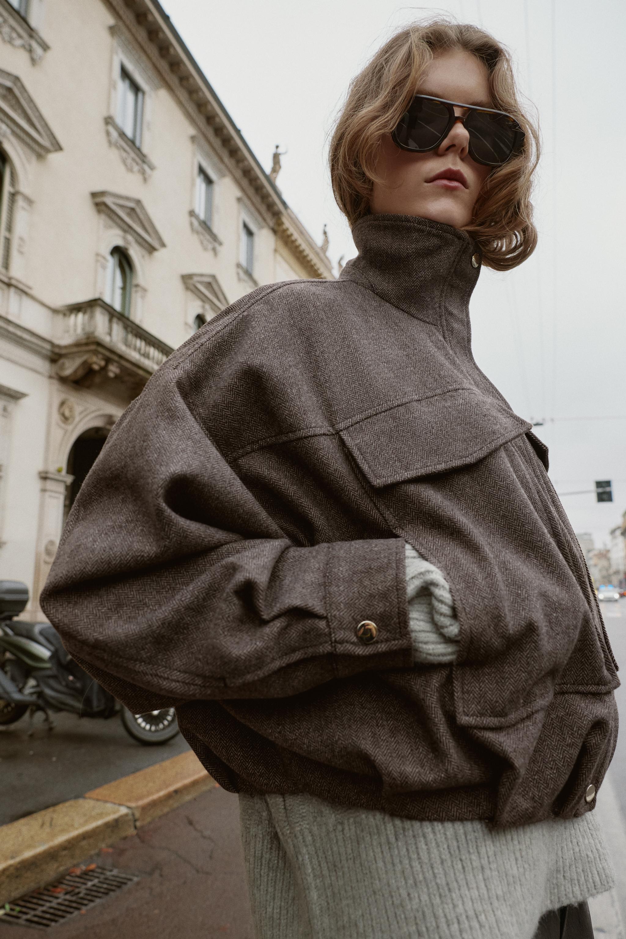 Women’s Zip Jacket with Chest Pockets