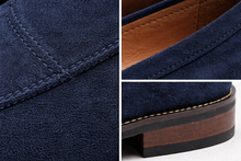 Men's Nubuck Loafers – Suede Slip-On Shoes