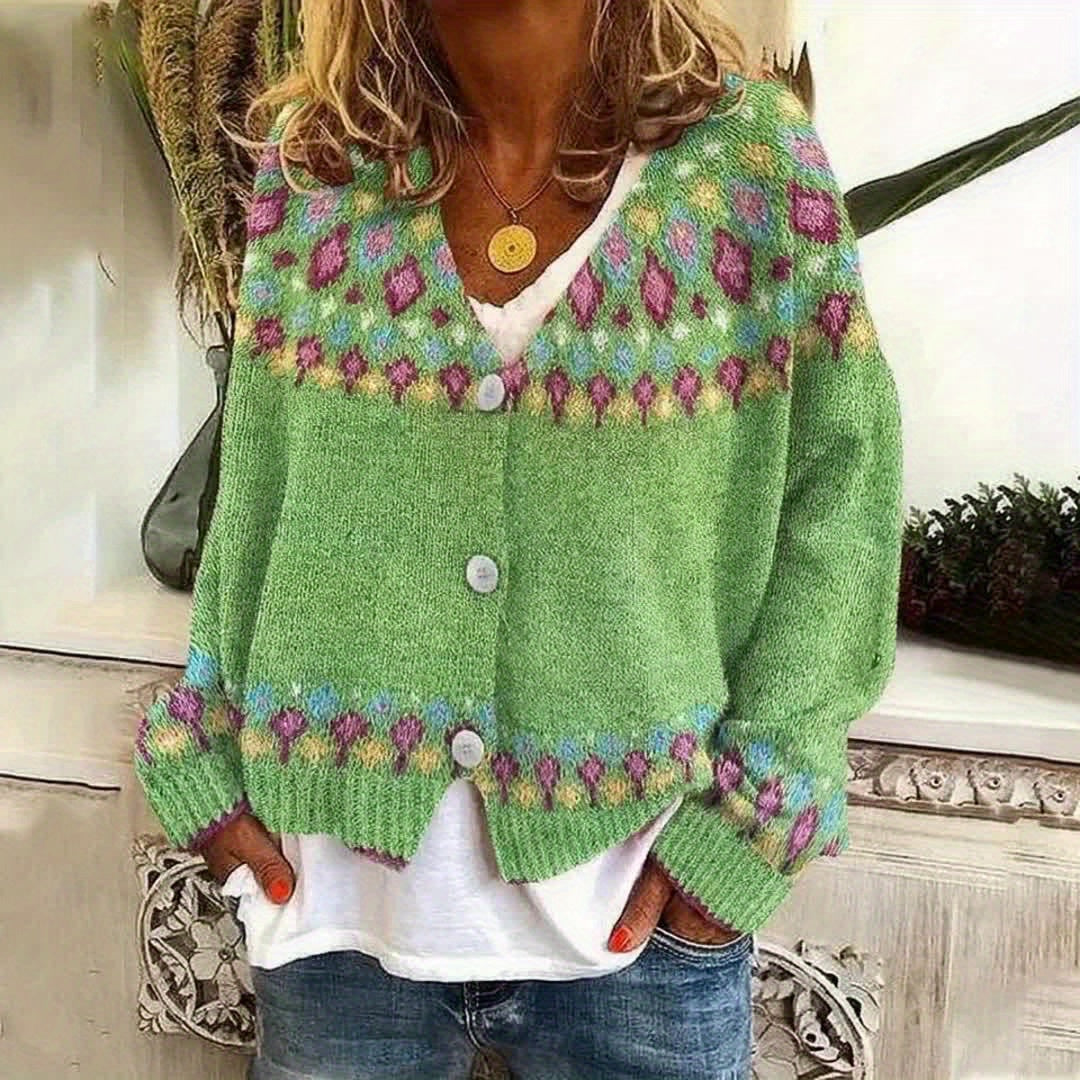 Women's Fair Isle Cardigan – Nordic Knit