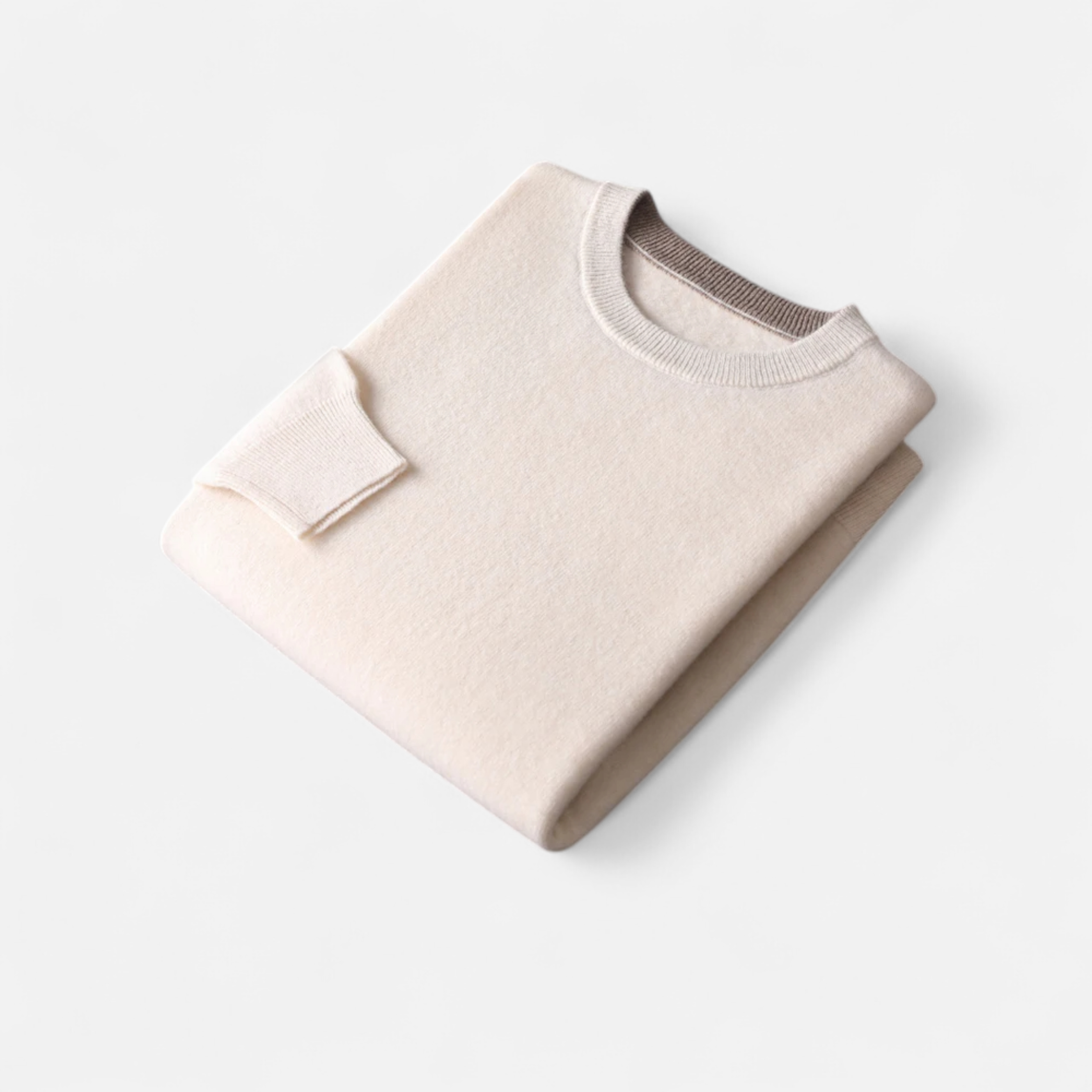 Men’s Loose-Fit Cashmere Wool Jumper