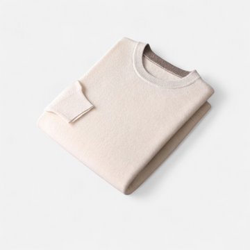 Men’s Loose-Fit Cashmere Wool Jumper