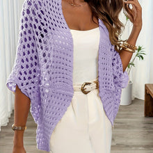 Women's Open-Front Batwing Cardigan