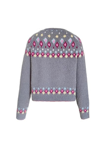 Women's Fair Isle Cardigan – Nordic Knit
